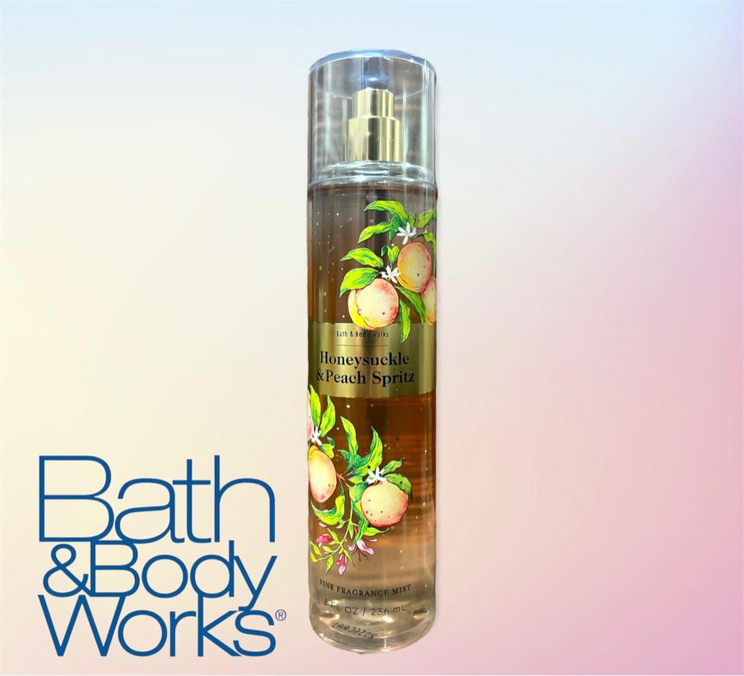 BATH & BODY WORKS HONEYSUCKLE & PEACH SPRITZ FINE FRAGRANCE MIST 8 fl