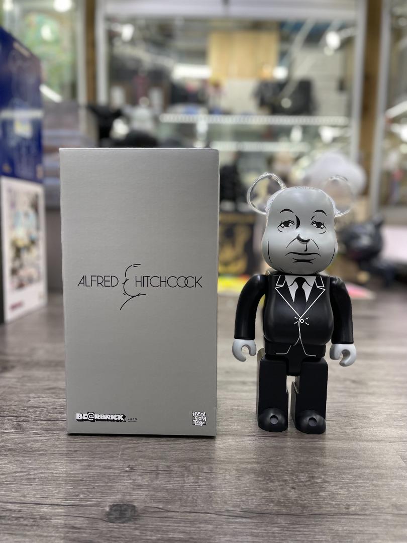 Bearbrick Alfred Hitchcock 400% Horror, 興趣及遊戲, 玩具& 遊戲類 