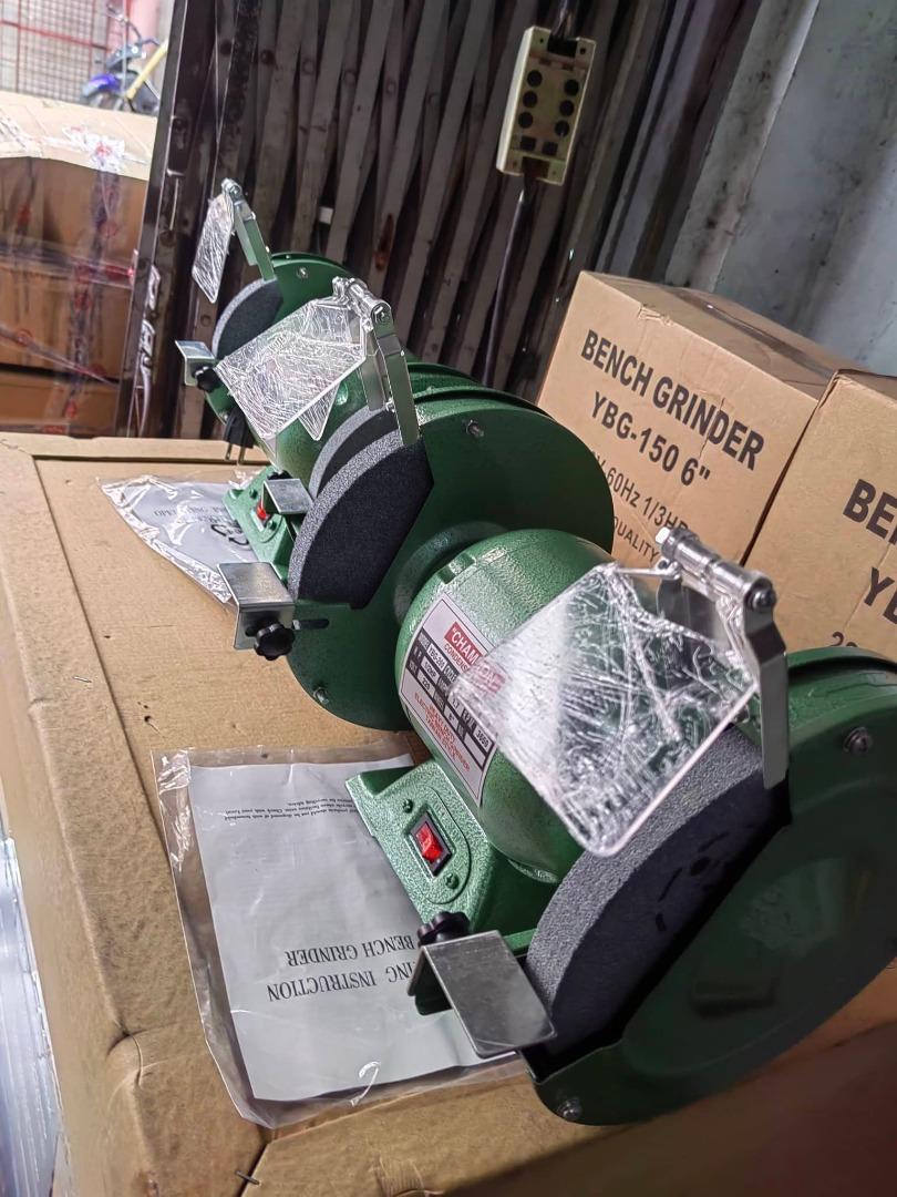 Bench Grinder (Category: Construction Tools & Equipment) located in Manila. Submitted by 09150361920ronvillaflor (Listing ID 1181920033, Image 2). Description: Bench Grinder Size:6” Size 8” Price: 6” - Php2,200 Price 8” - Php2,750 Welcome to "Takezo Industrial Supply" For inquiries GLOBE:📞 ☎ 0915-036-1920 VIBER:📞 ☎ 0915-036-1920 Email me@ 📫 📑 r-o-n-.-t-a-k-e-z-o-i-n-d-u-s-t-r-i-a-l-@-g-m-a-i-l-.-c-o-m Check my Carousell: https://www.carousell