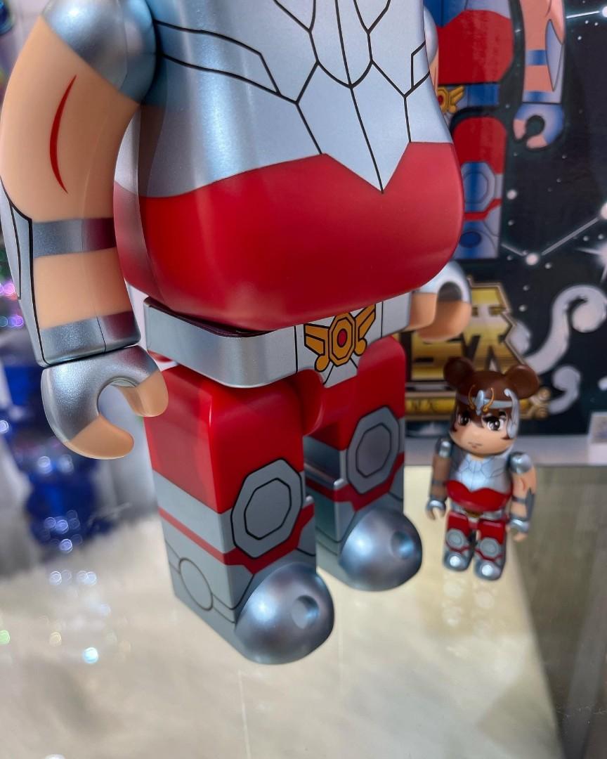 BE@RBRICK 聖鬥士星矢/紫龍100% + 400％, 興趣及遊戲, 玩具& 遊戲類