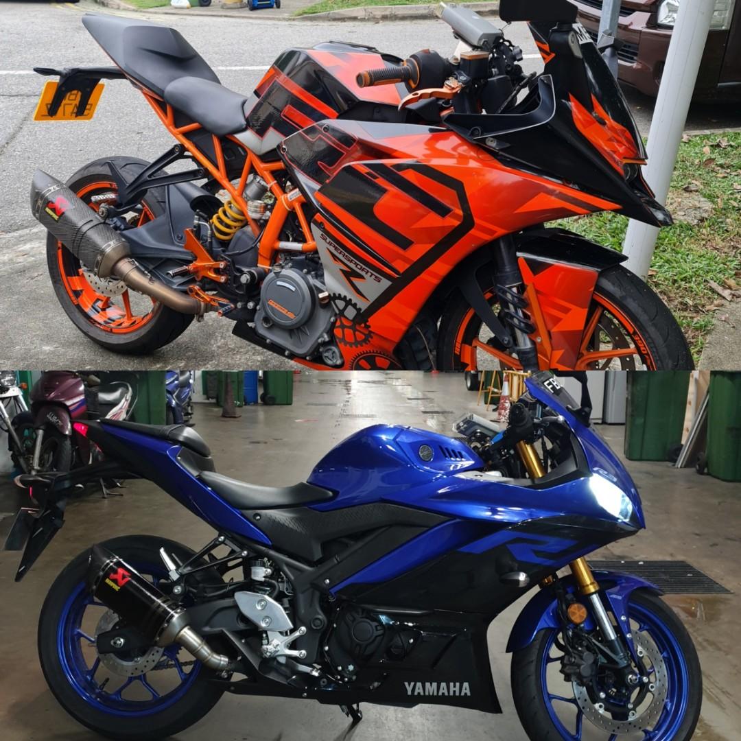 yamaha r3 akrapovic exhaust