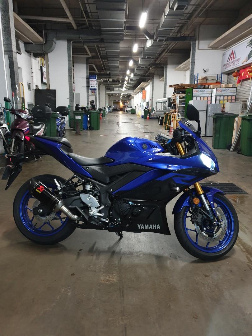 yamaha r3 akrapovic exhaust