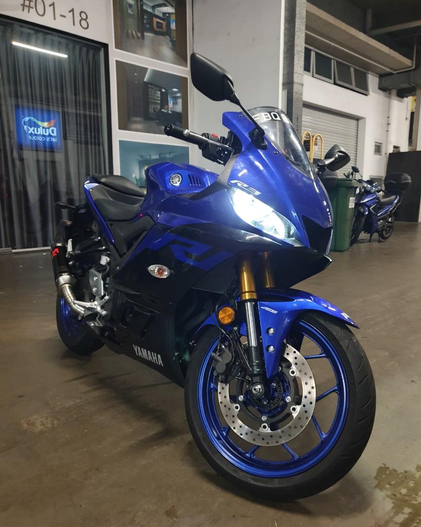 yamaha r3 akrapovic exhaust