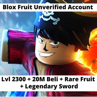 Blox Fruit - Level 2300 MAX - Random Rare Fruit