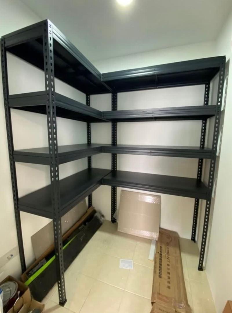 Boltless Metal Rack Office, Industrial Shelving Rack HDB, BTO, Bomb