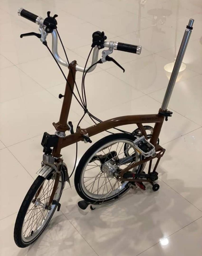 Brompton Brown X Line Sally Rare, Olah Raga, Sepeda di Carousell