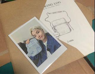 (3rd PO) Artist Made Collection by BTS V Taehyung Mute Boston Bag + PC&Log  -June