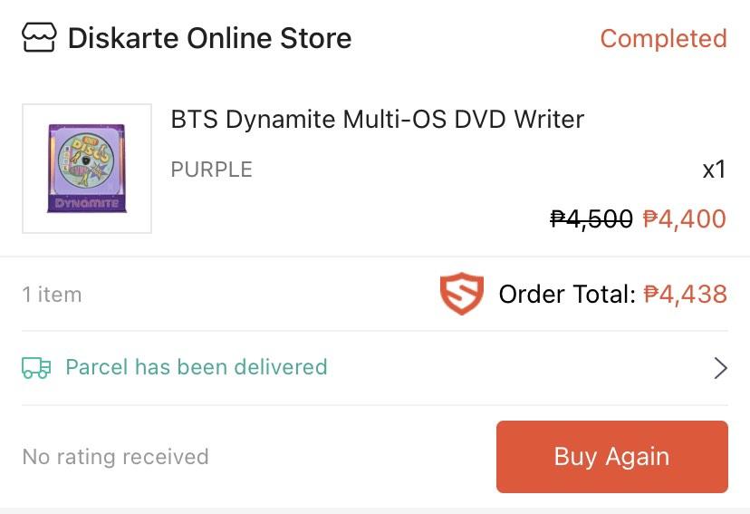 BTS Dynamite Multi OS DVD Writer Violet(read the description first), TV