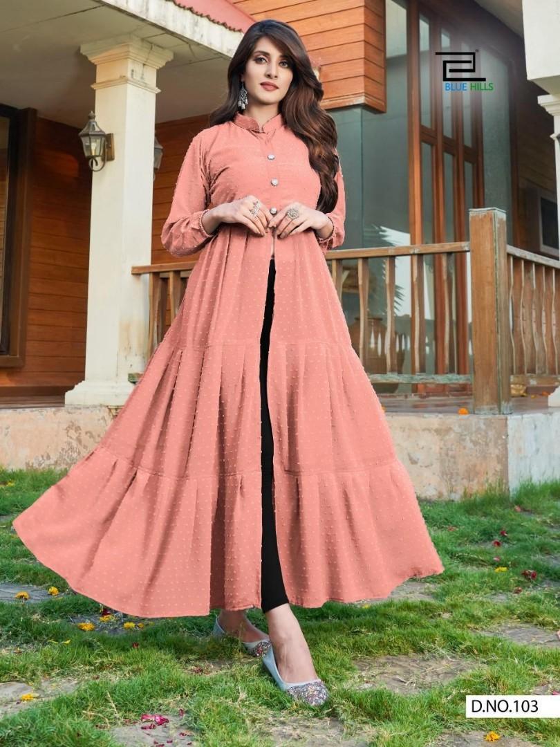 Maxi online top kurti