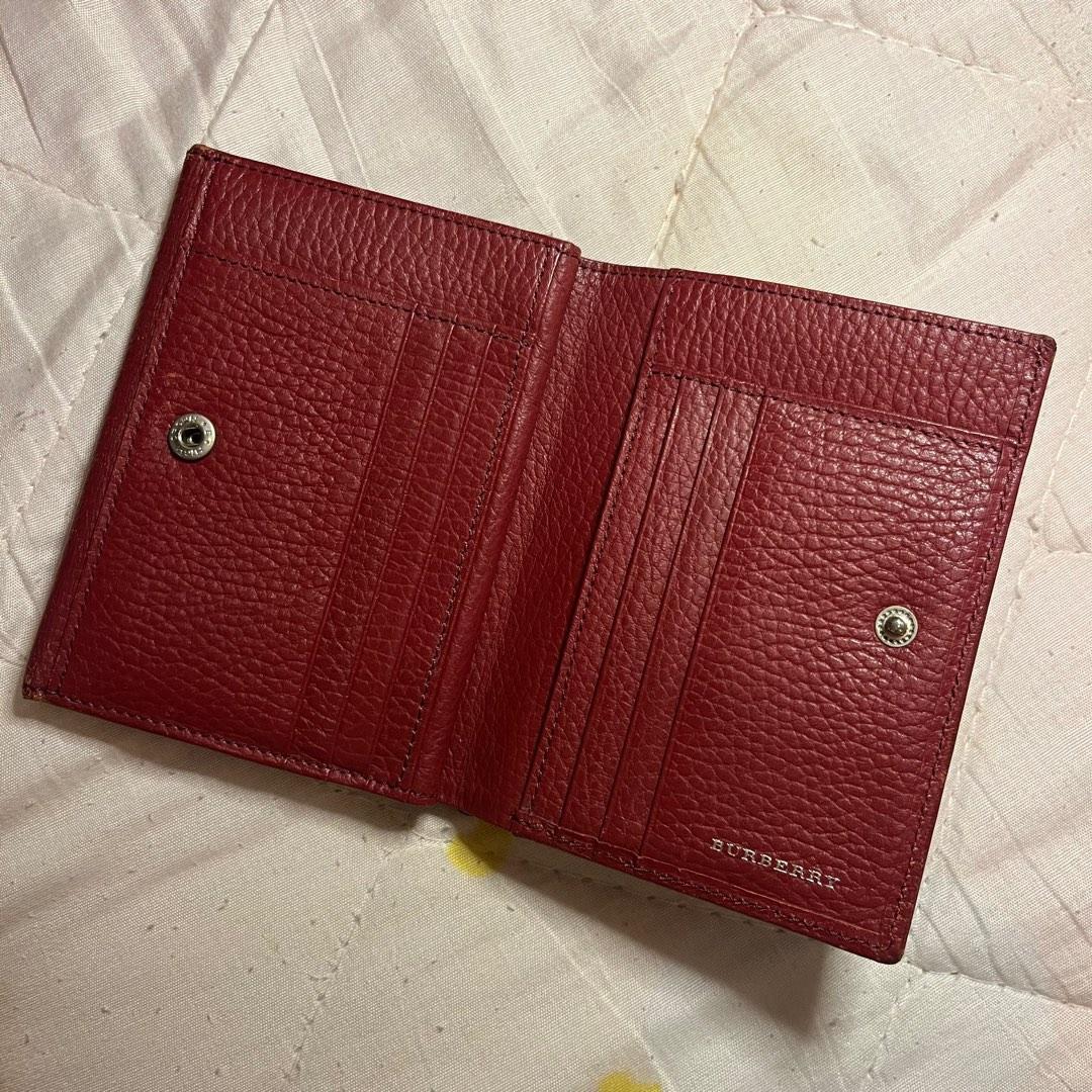 Best 25+ Deals for Red Burberry Leather Wallet