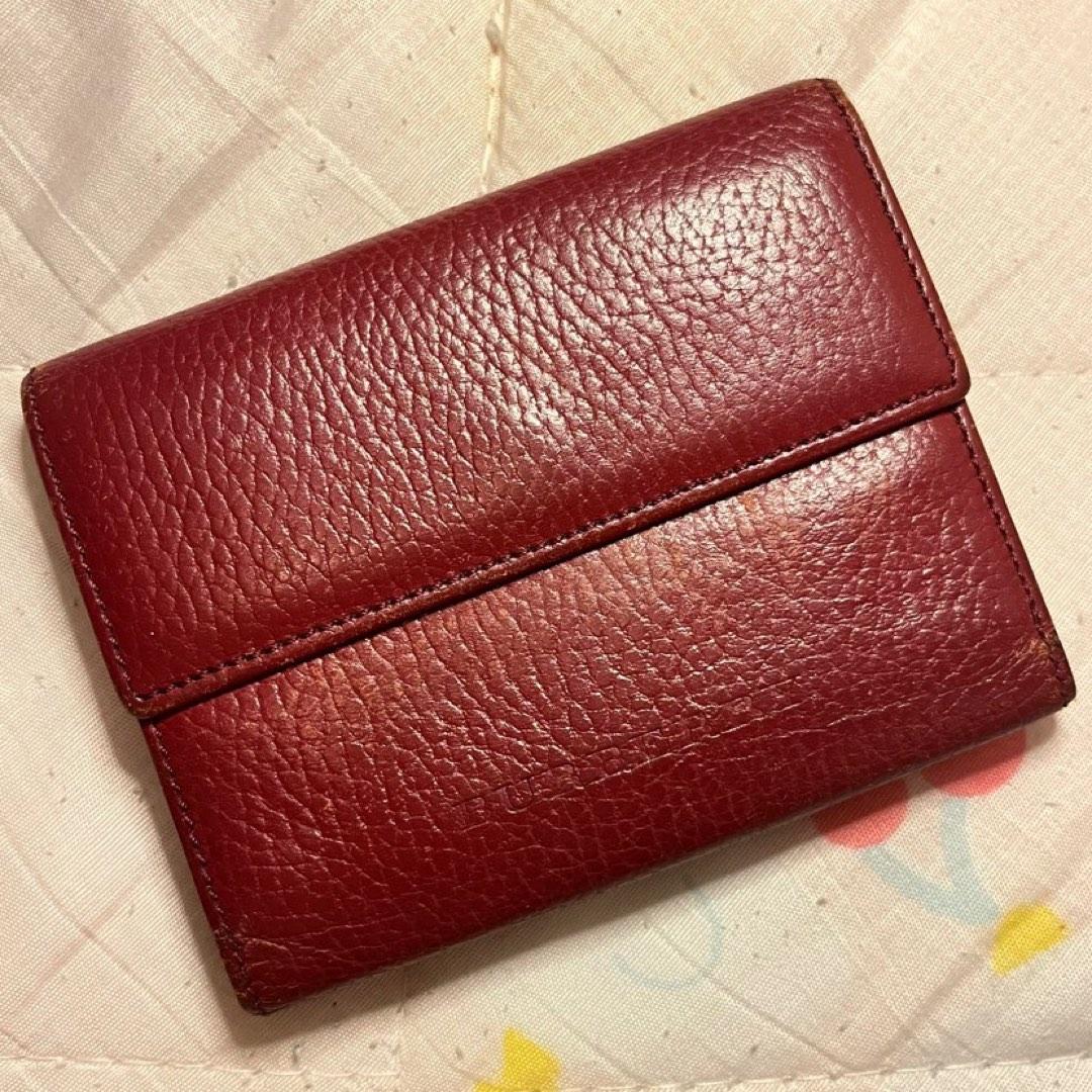 Burberry red wallet clearance