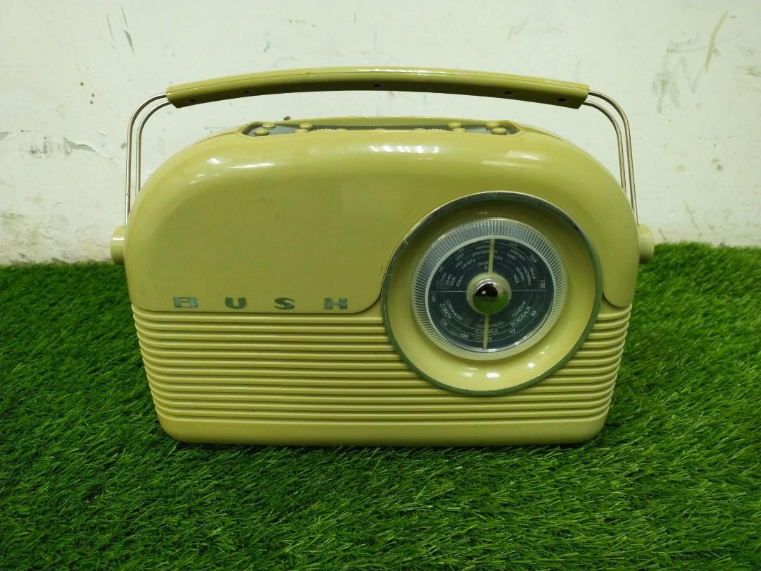 BUSH Classic Retro DAB/FM Radio Sage Green, Audio, Portable Music Players on Carousell