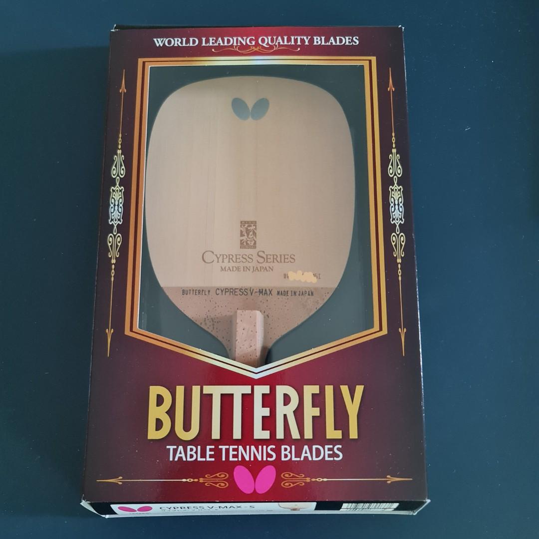 Butterfly CYPRESS VMAX Japanese Penhold table tennis racket blade bat