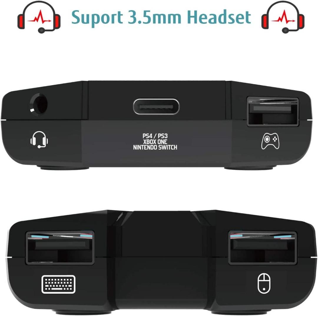 [C7986] HYCARUS Keyboard and Mouse Adapter for Nintendo Switch/ Xbox