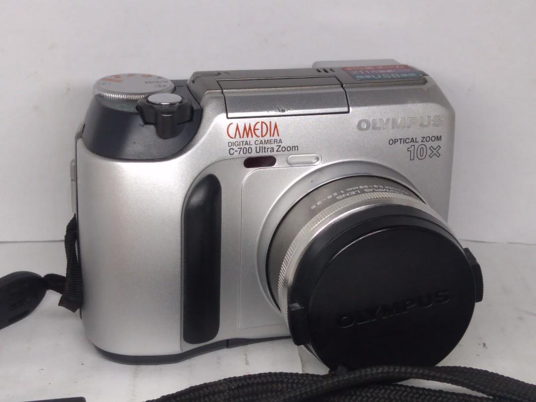 Camedia C-700 UZ digital camera (Category: Cameras) located in Las Pinas. Submitted by film101 (Listing ID 1181936678, Image 1). Description: 🎬Camedia C-700🎬 ⭐⭐Lumang kamera⭐⭐ ✔️Inclusion:unit only ✔️No mem. Card ✔️Run by AA x 4pcs ✔️Requirement:rechrgeble batt ✔️Good working camera ✔️Viewfinder working ✔️All mode working ✔️No glitches ✔️No lcd burn ✔️Sample photos check image ✔️Cosmetics cond-signs of use, check actual pics ✔️chinese language,