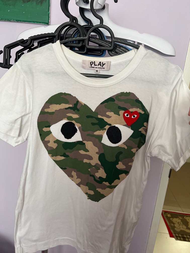 Cdg hot sale shirt camo