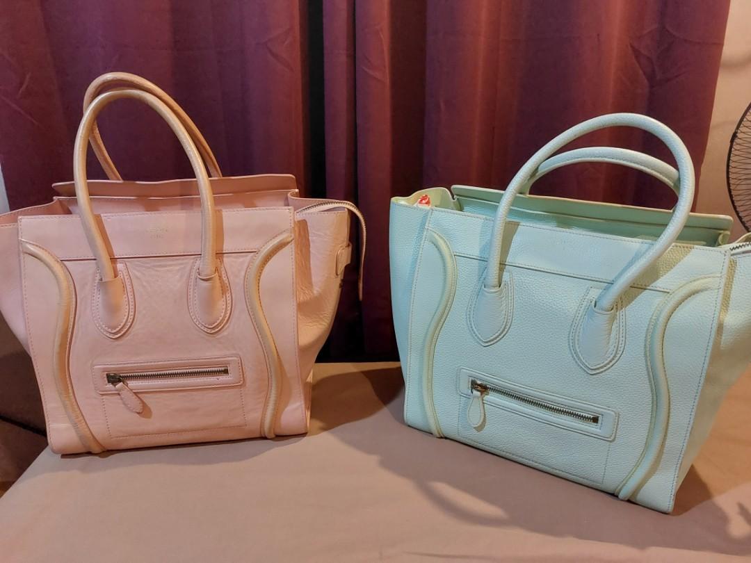 Celine Luggage Mini Bundle (Category: Luxury Bags & Wallets) located in Quezon City. Submitted by teejai2 (Listing ID 1182093503, Image 1). Description: .