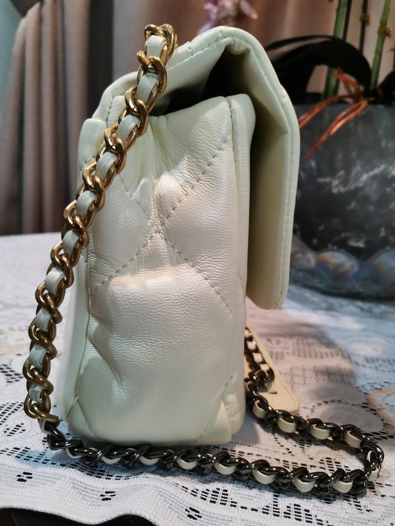 Chanel sling bag best sale white
