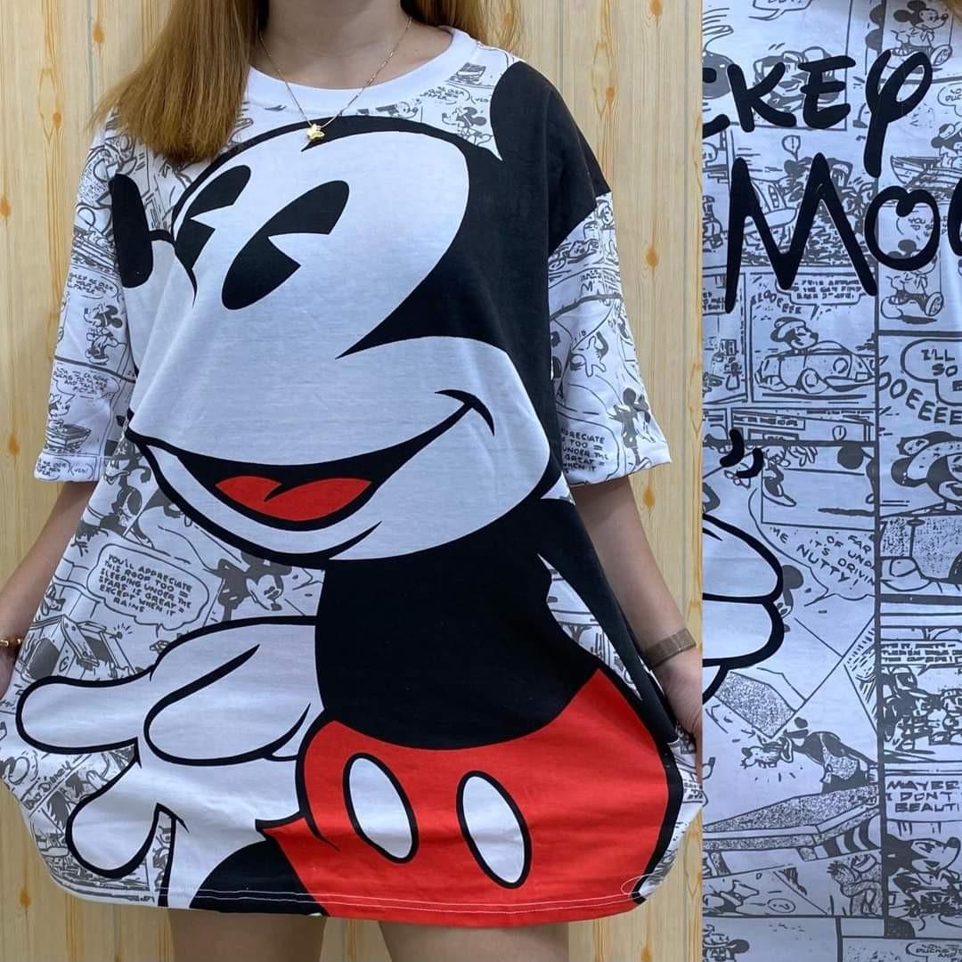 Girl Character Cool Oversized T-Shirt
