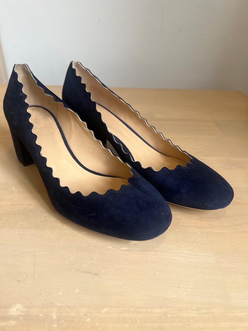 Chloe top block heel