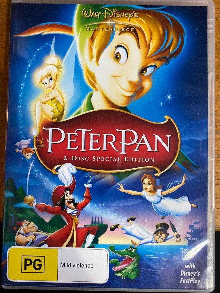 Classic Disney Peter Pan DVD, Hobbies & Toys, Music & Media, CDs & DVDs ...