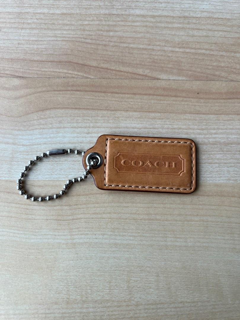 Coach leather keychain Luxury Accessories on Carousell