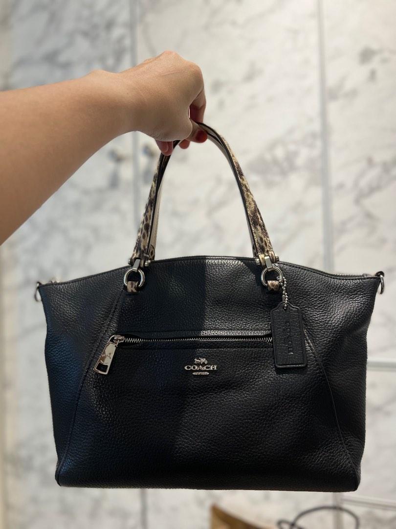 Coach black clearance prairie satchel