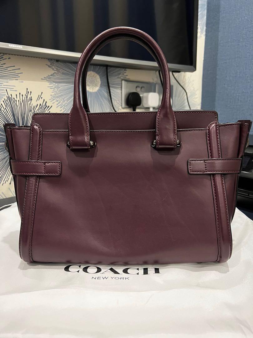 Coach swagger clearance 27 glovetanned leather