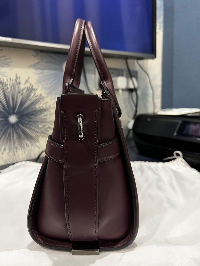 Coach swagger shop 27 glovetanned leather