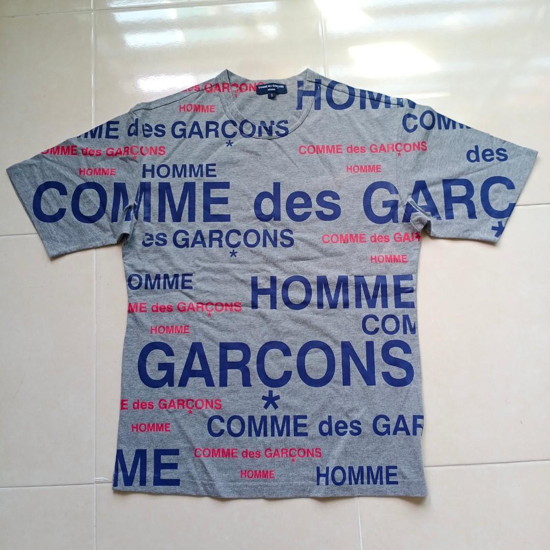 Comme des garcons homme japan CDG Tshirt fullprint
