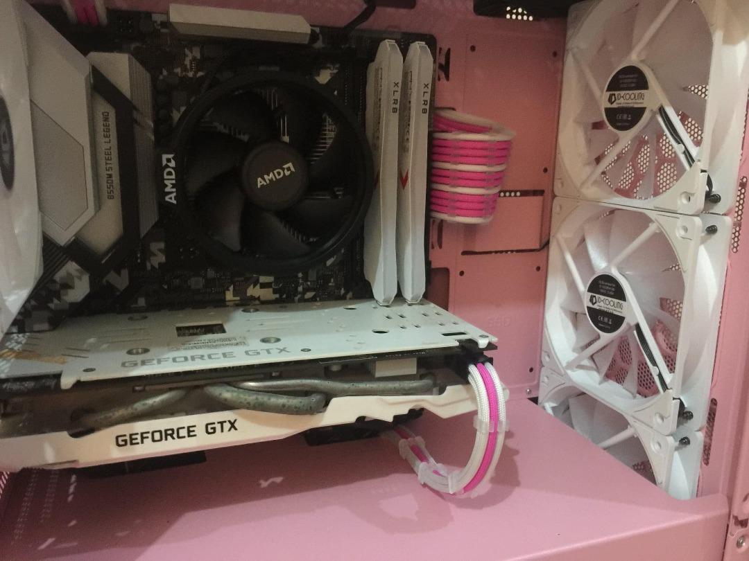Complete Razer Pink Desktop setup, Computers & Tech, Desktops on Carousell