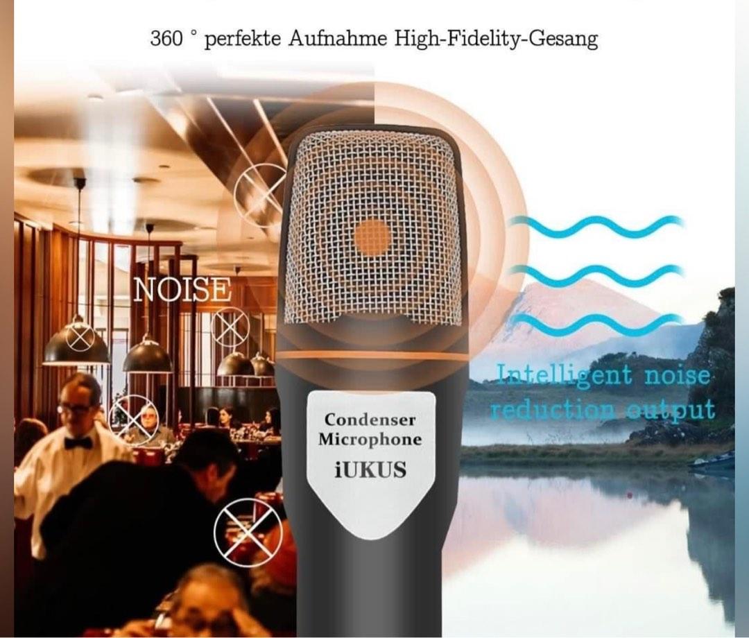 Condenser Microphone, Audio, Microphones on Carousell