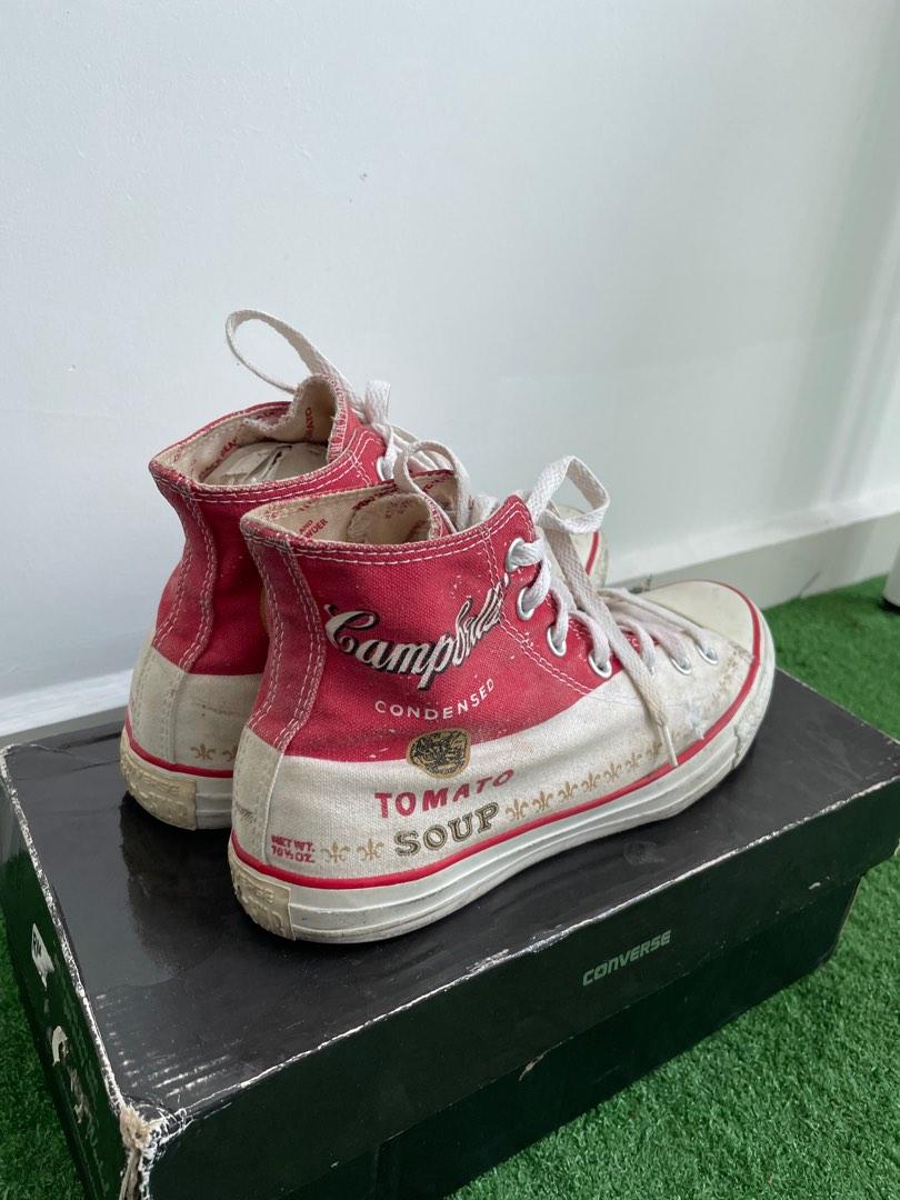 Converse andy warhol campbell sales soup