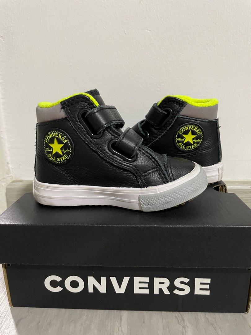 Velcro converse high new arrivals tops