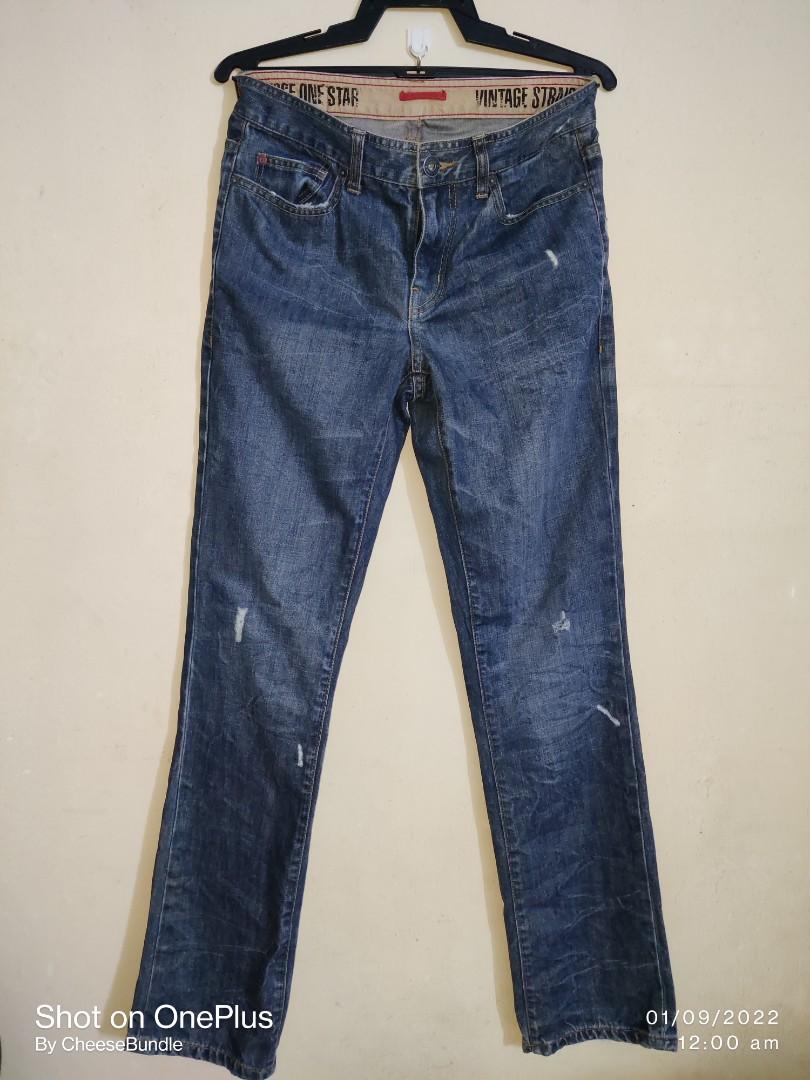 Converse one on sale star jeans