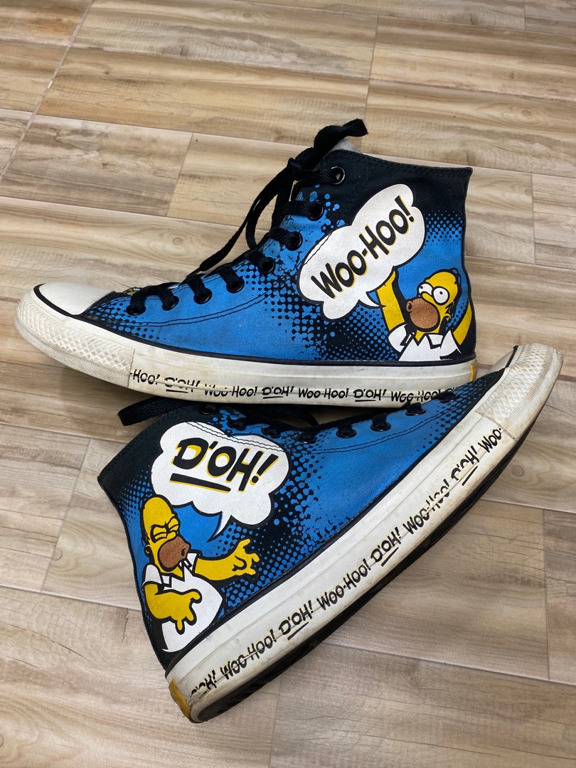 Simpsons outlet converse shoes