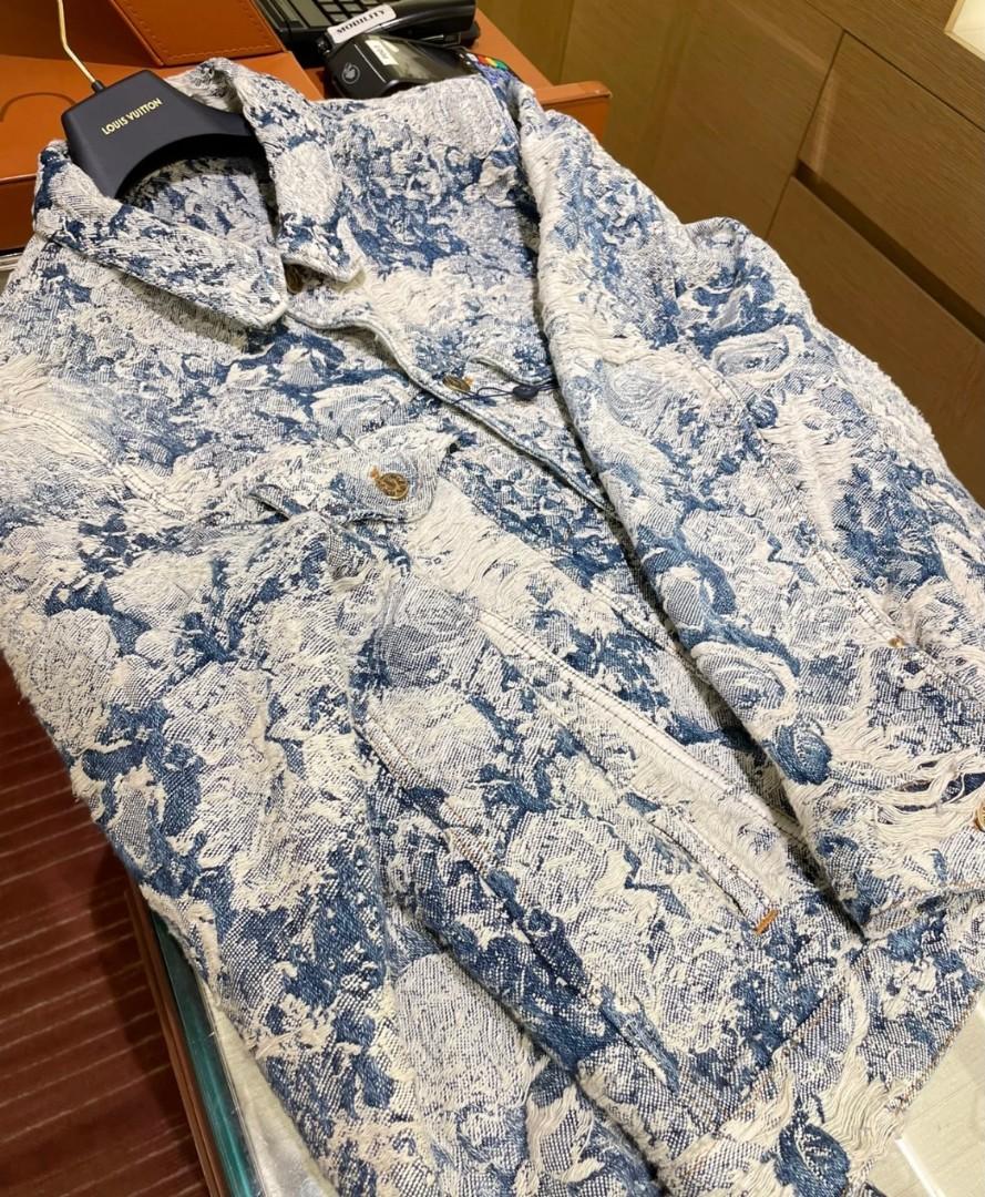 Cotton classic denim LV jacket, Men's Fashion, Coats, Jackets and Outerwear  on Carousell