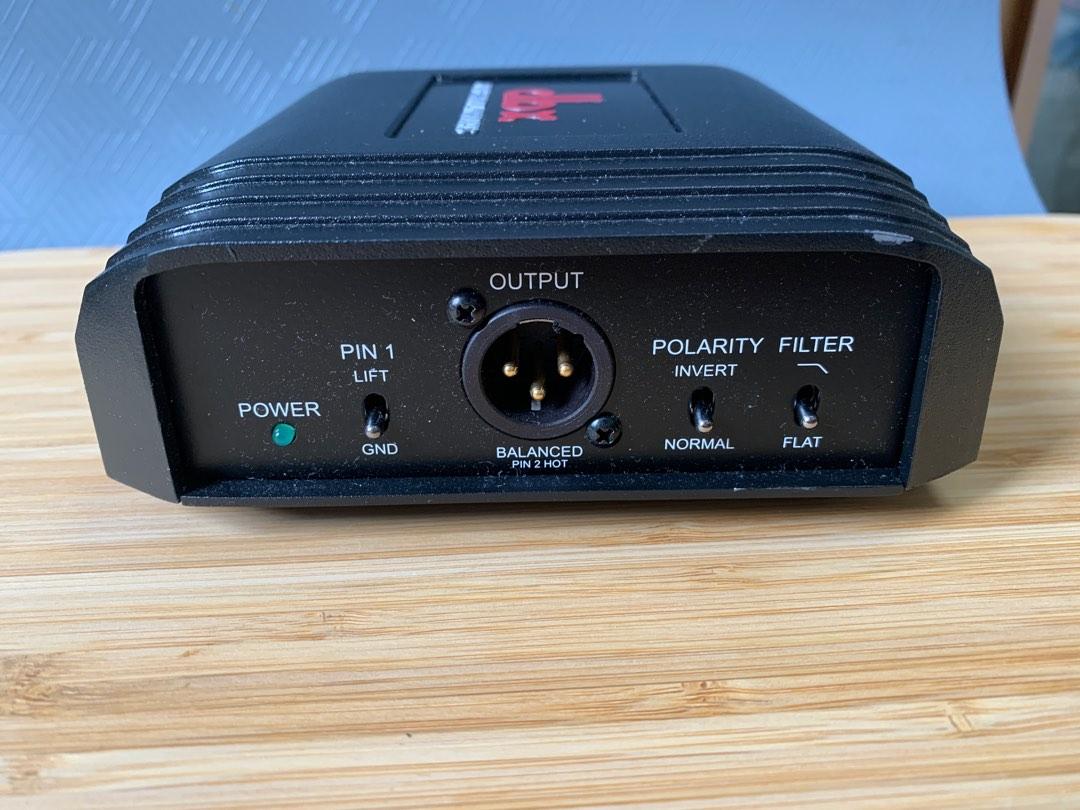 DBX db10 Passive Direct Box, 音響器材, 其他音響配件及設備 Carousell