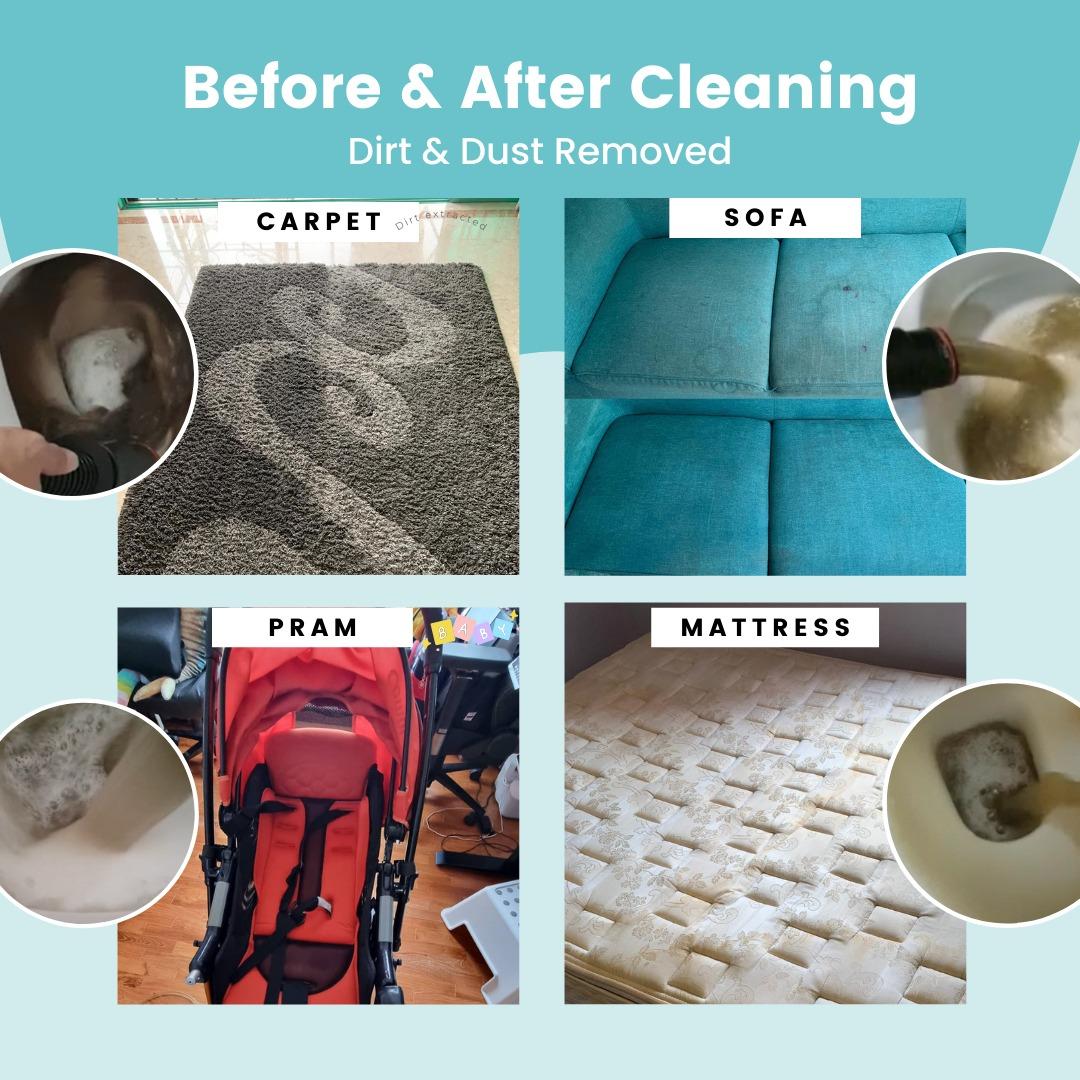 Deep cleaning /Mattress / Sofa/ Carpet/ Pram/ Baby cot/ Deep dirt