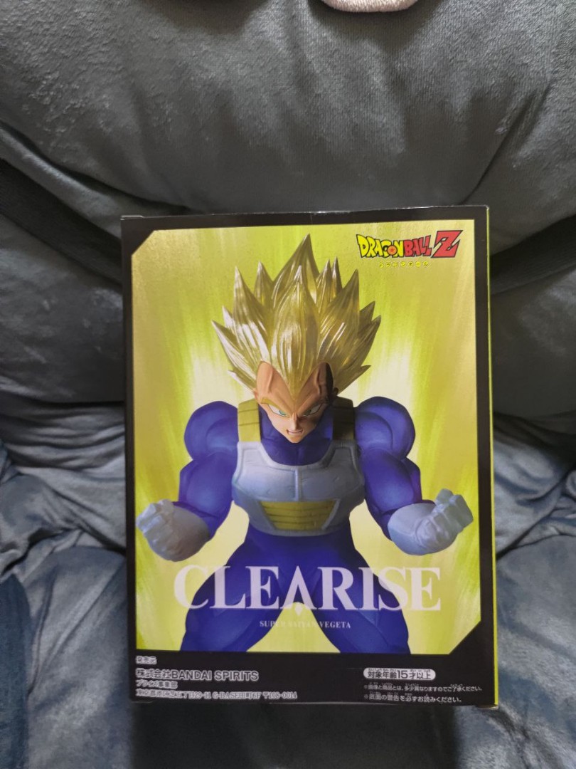 Banpresto DBS - Super Saiyan God Super Saiyan Vegeta CLEARISE Figurine