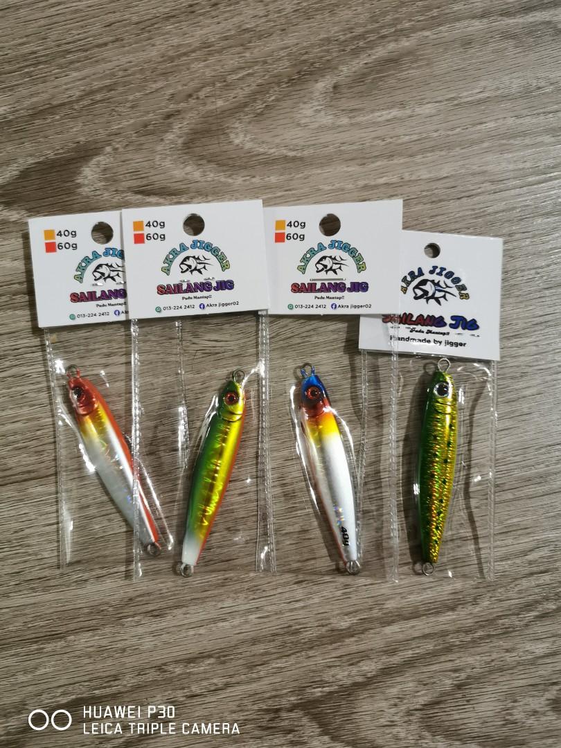 Ebek Akra Jig, Sports Equipment, Fishing on Carousell