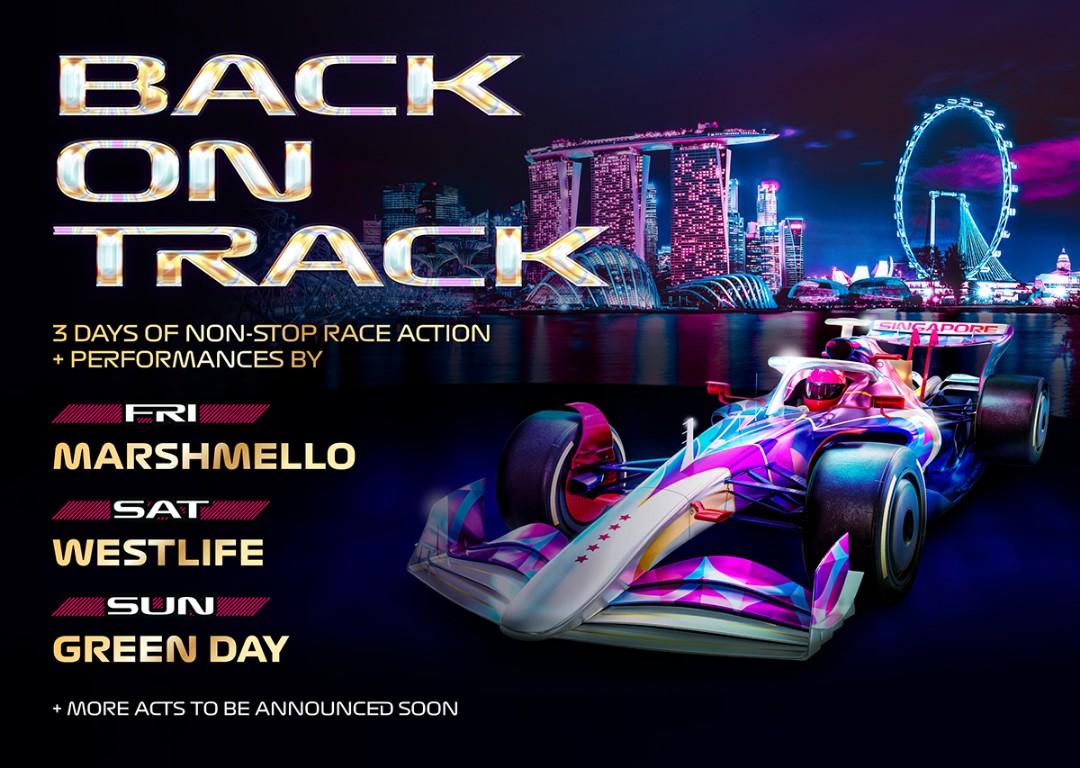 F1 2022 singapore Zone 4 walkabout, Tickets & Vouchers, Event Tickets