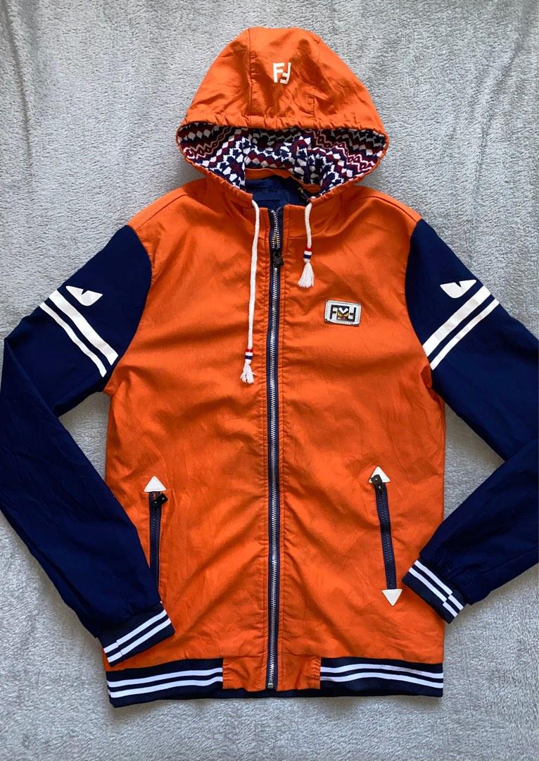 Orange fendi monster jacket new arrivals