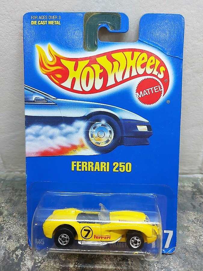 FERRARI 250 - Hot Wheels 1991Mainline Series #117, Hobbies