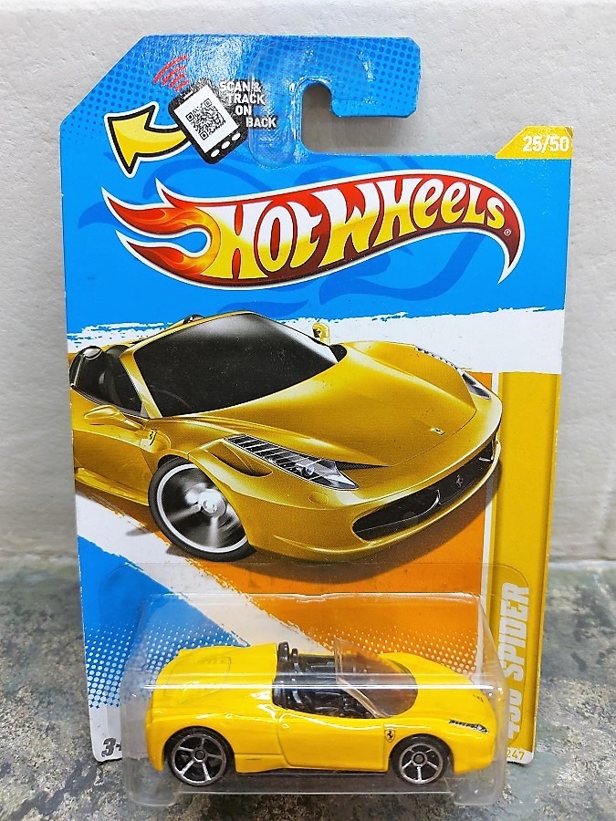 Hot wheels 458 spider clearance