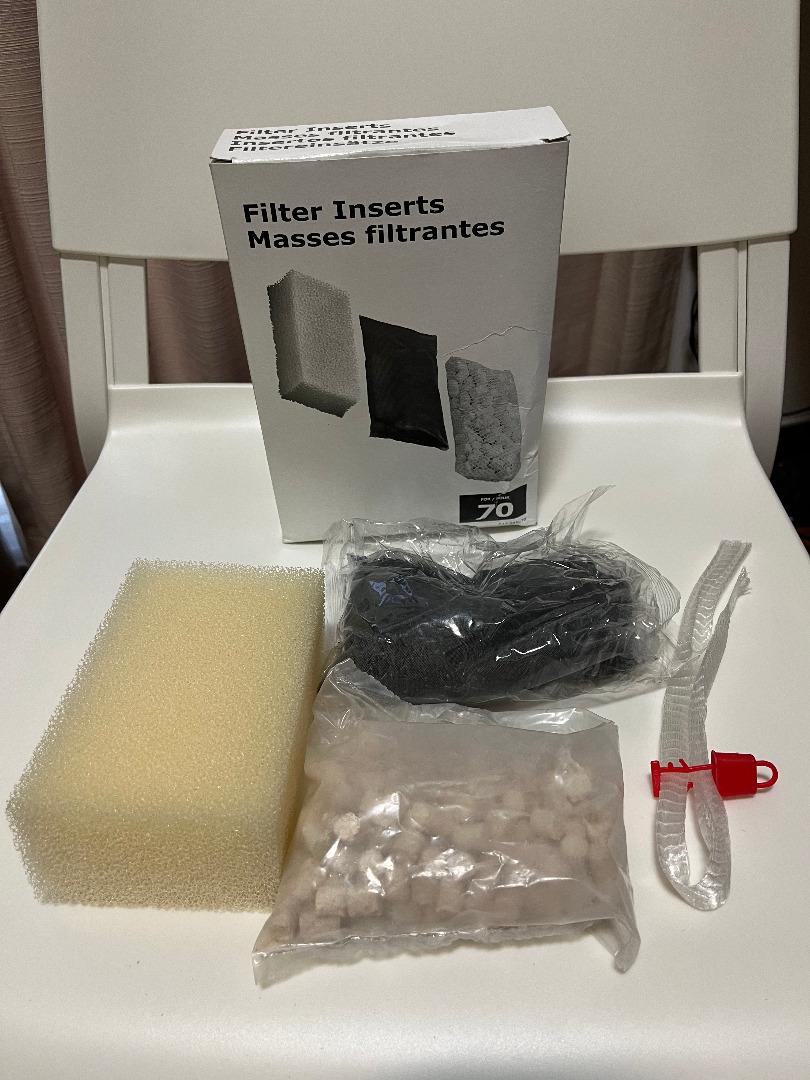 Fluval AquaClear 70 Aquarium Hangon Power Filter, Pet Supplies, Homes