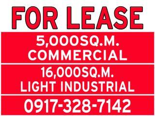FOR LEASE COMMERCIAL AND LIGHT INDUSTRIAL LOT (Near Apalit Station along MacArthur Highway)