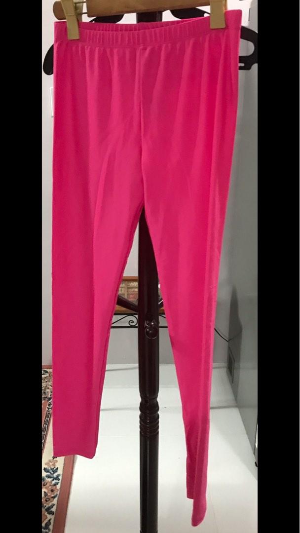 Forever 21 neon pink leggings Women s Fashion Bottoms Other Bottoms on Carousell