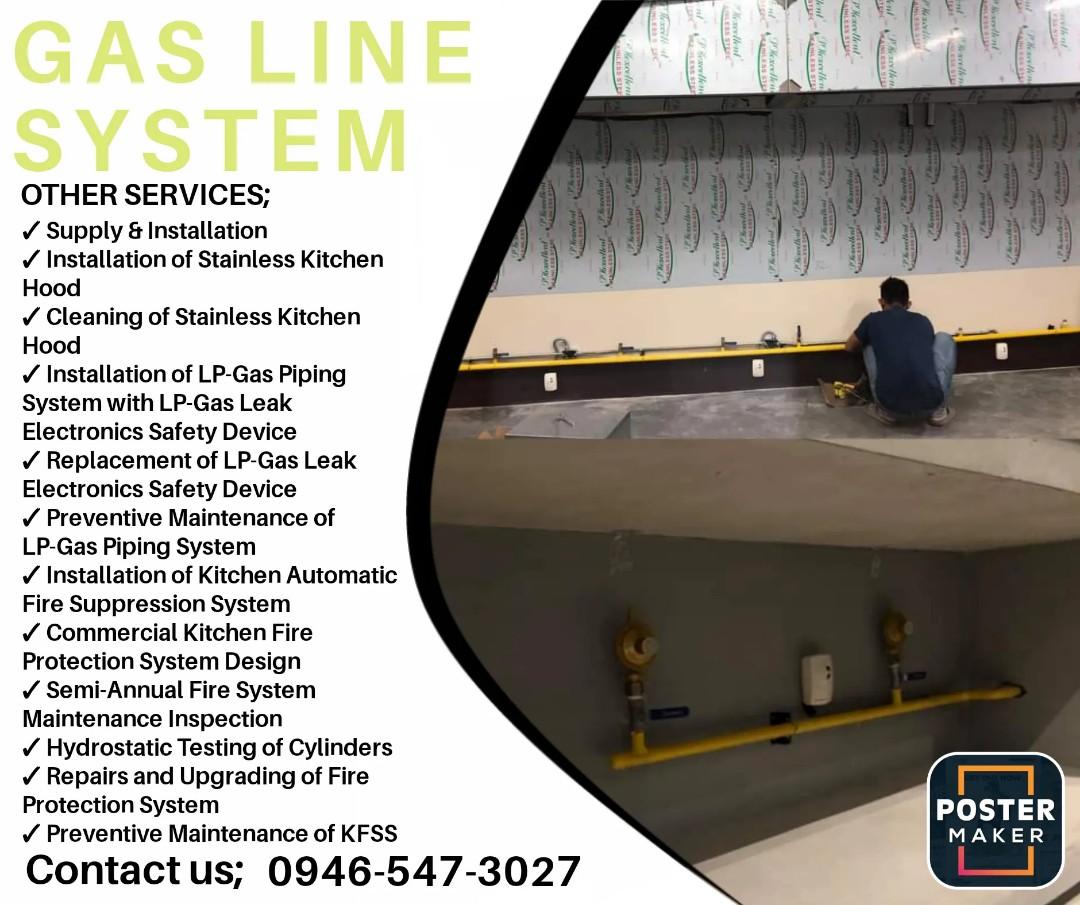 Gas Line System / Gas Line Contractors, Commercial & Industrial, Construction & Building