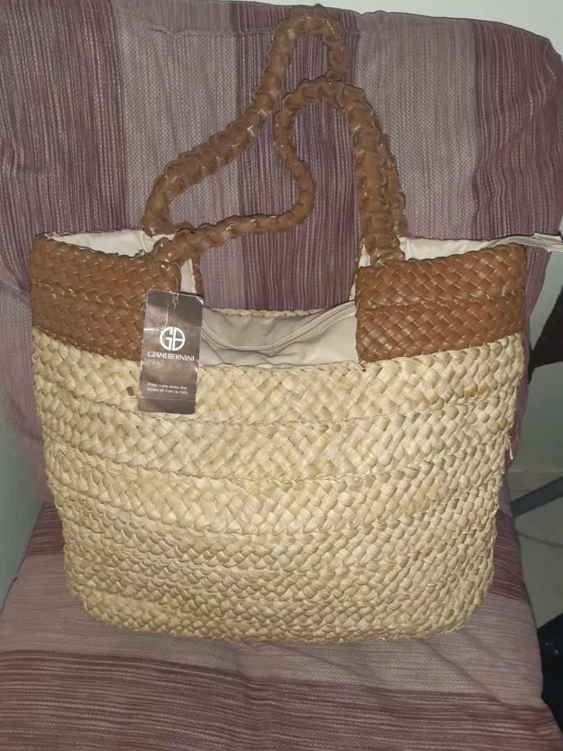 Giani bernini straw handbags store